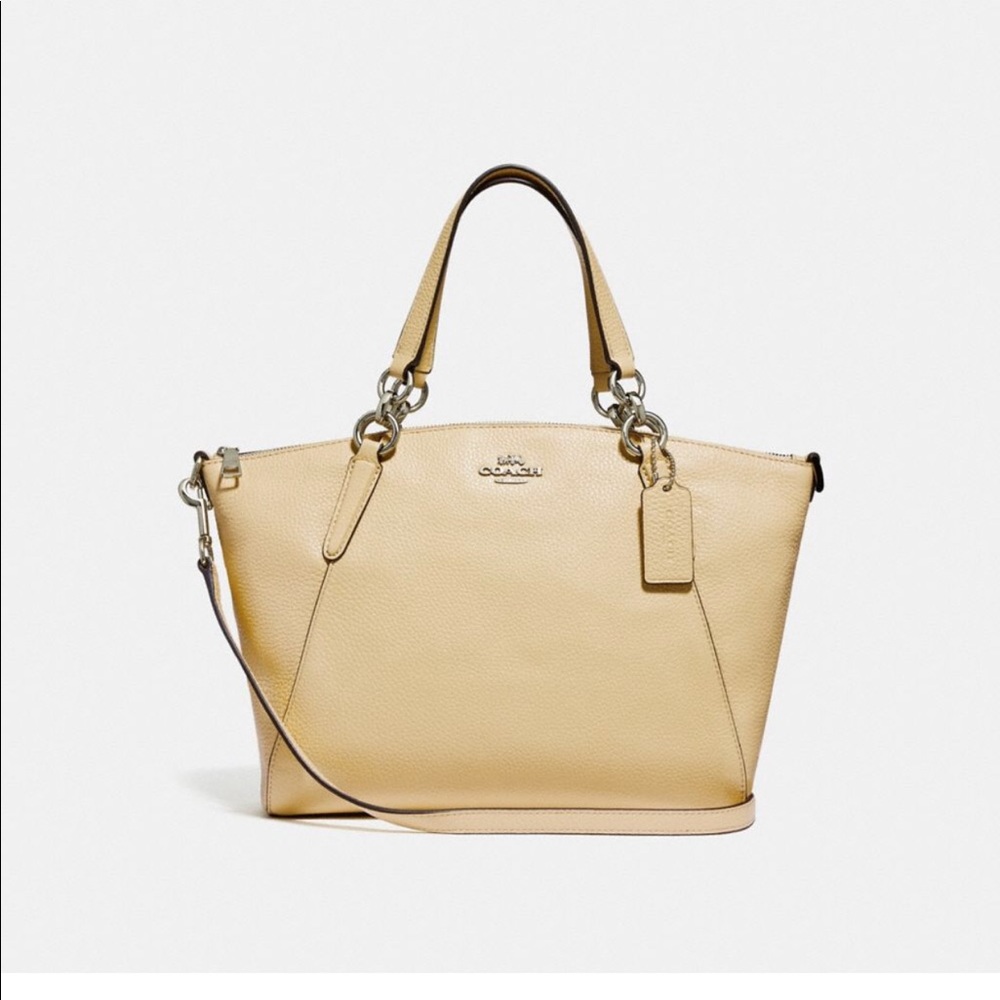 Coach Yellow Satchel Bag - Picture 2 of 6